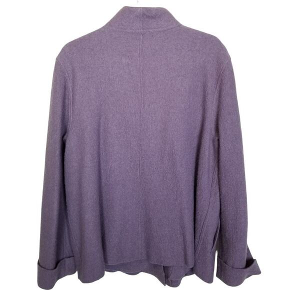 Vintage J. Jill Womens Wool Cardigan Sweater Grandmacore Hygge Rustic Cabin M - Picture 8 of 8